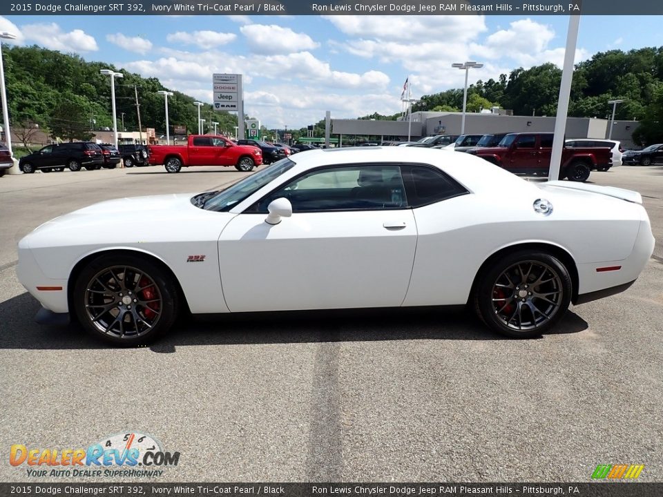 2015 Dodge Challenger SRT 392 Ivory White Tri-Coat Pearl / Black Photo #2