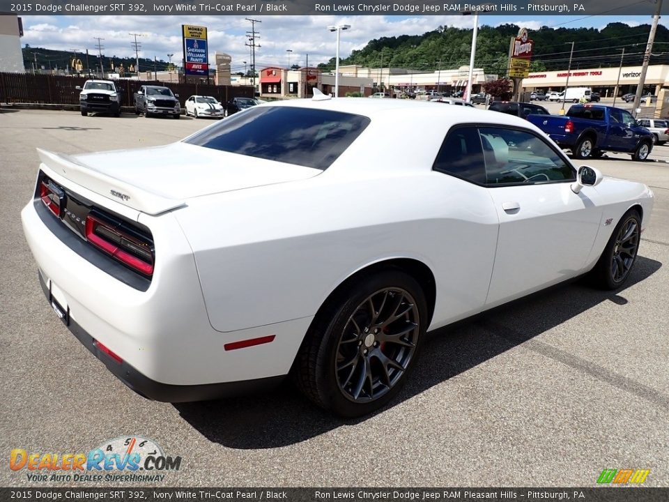 2015 Dodge Challenger SRT 392 Ivory White Tri-Coat Pearl / Black Photo #6