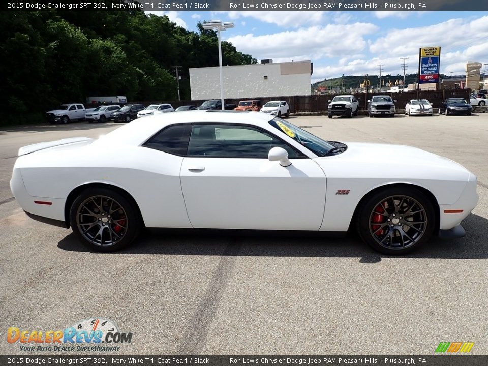 2015 Dodge Challenger SRT 392 Ivory White Tri-Coat Pearl / Black Photo #7