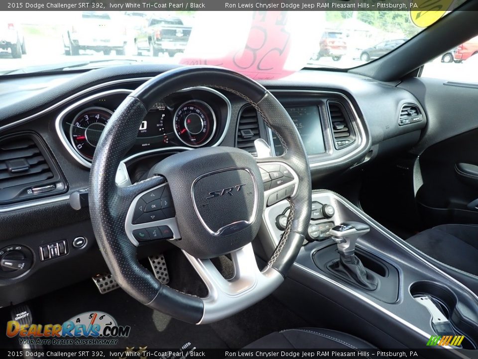 2015 Dodge Challenger SRT 392 Ivory White Tri-Coat Pearl / Black Photo #13