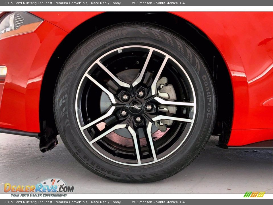 2019 Ford Mustang EcoBoost Premium Convertible Wheel Photo #7