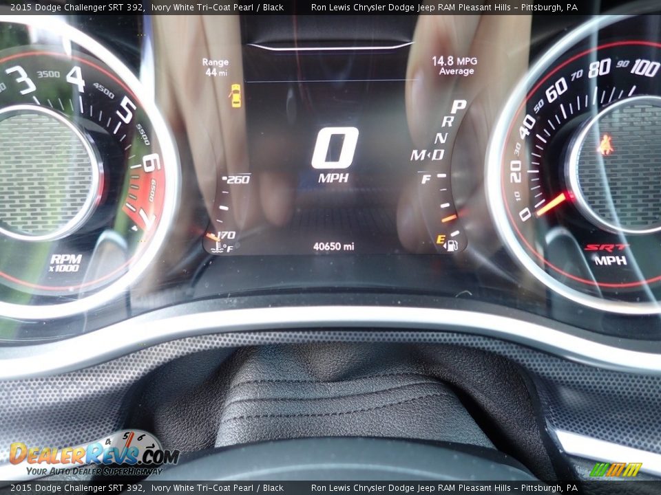 2015 Dodge Challenger SRT 392 Ivory White Tri-Coat Pearl / Black Photo #20