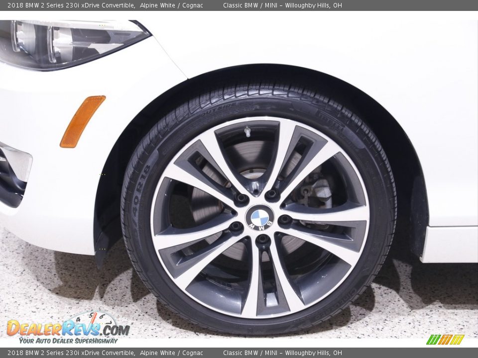 2018 BMW 2 Series 230i xDrive Convertible Wheel Photo #22