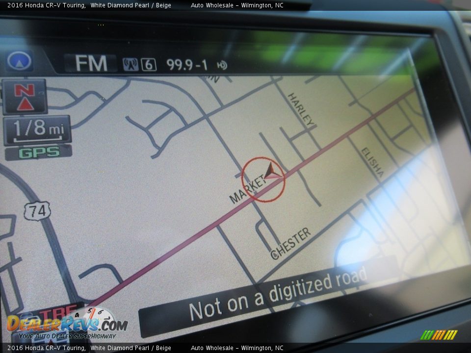 2016 Honda CR-V Touring White Diamond Pearl / Beige Photo #16