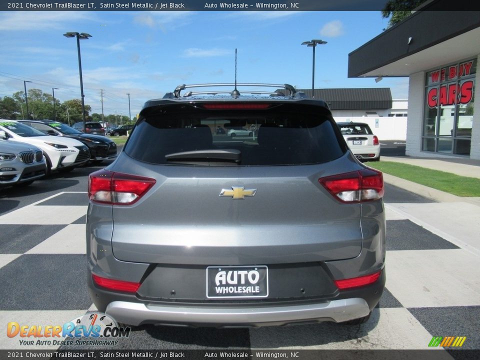 2021 Chevrolet TrailBlazer LT Satin Steel Metallic / Jet Black Photo #4