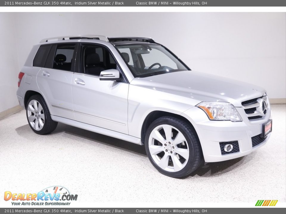 2011 Mercedes-Benz GLK 350 4Matic Iridium Silver Metallic / Black Photo #1