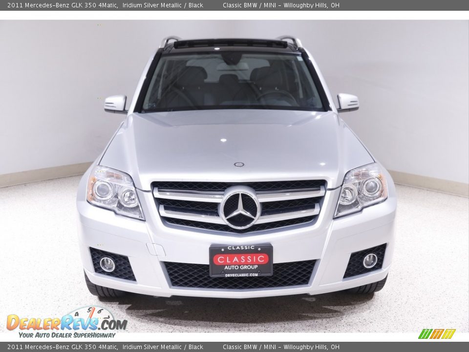 2011 Mercedes-Benz GLK 350 4Matic Iridium Silver Metallic / Black Photo #2