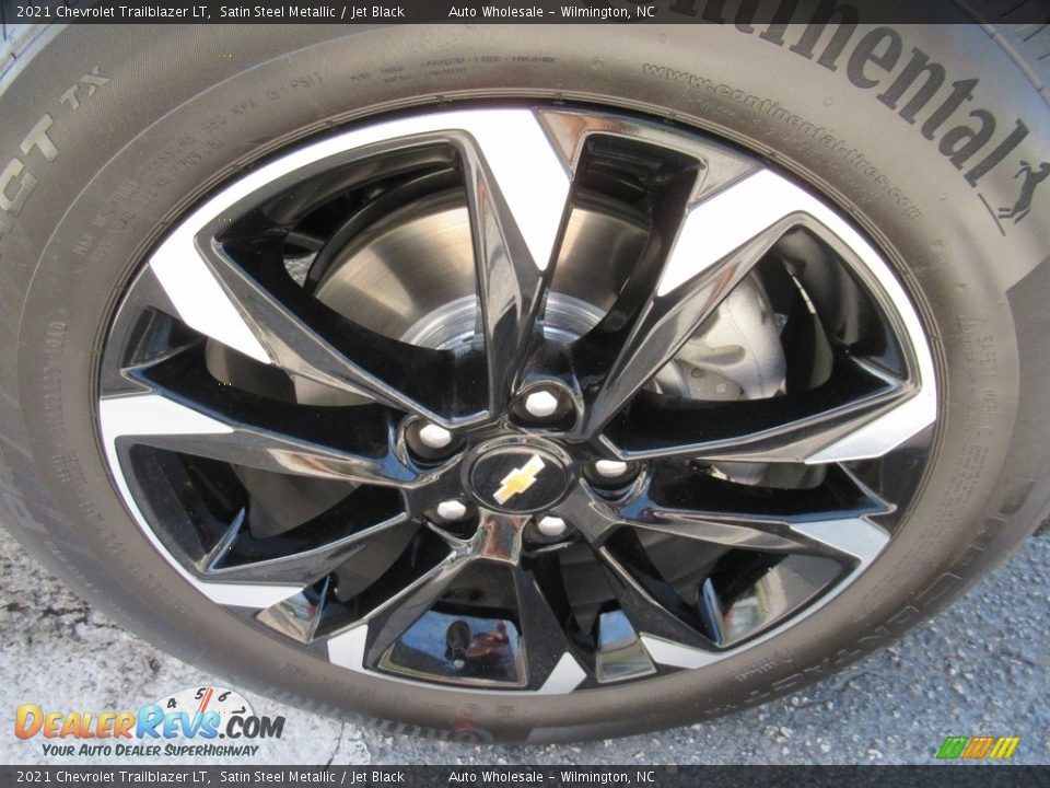2021 Chevrolet Trailblazer LT Satin Steel Metallic / Jet Black Photo #7