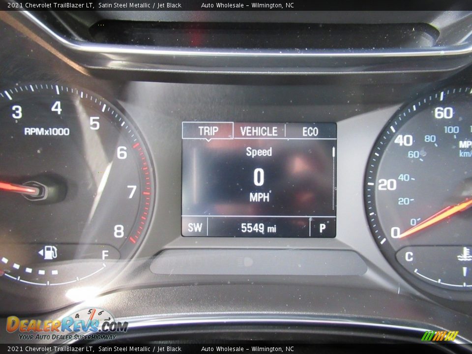 2021 Chevrolet TrailBlazer LT Satin Steel Metallic / Jet Black Photo #16