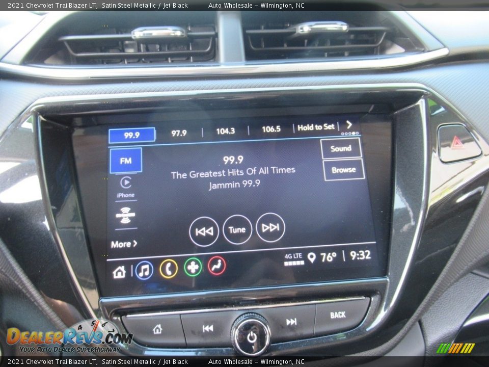 2021 Chevrolet TrailBlazer LT Satin Steel Metallic / Jet Black Photo #17