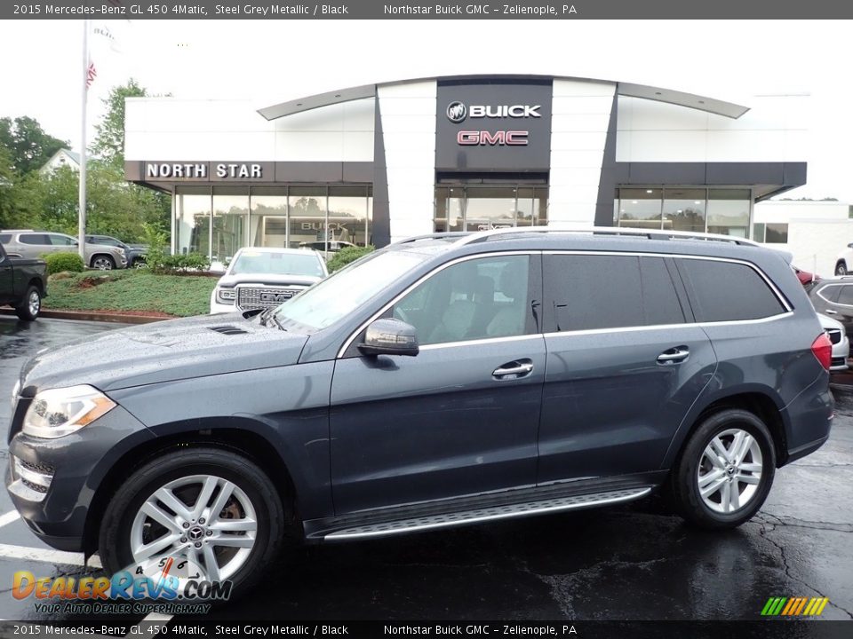 2015 Mercedes-Benz GL 450 4Matic Steel Grey Metallic / Black Photo #1