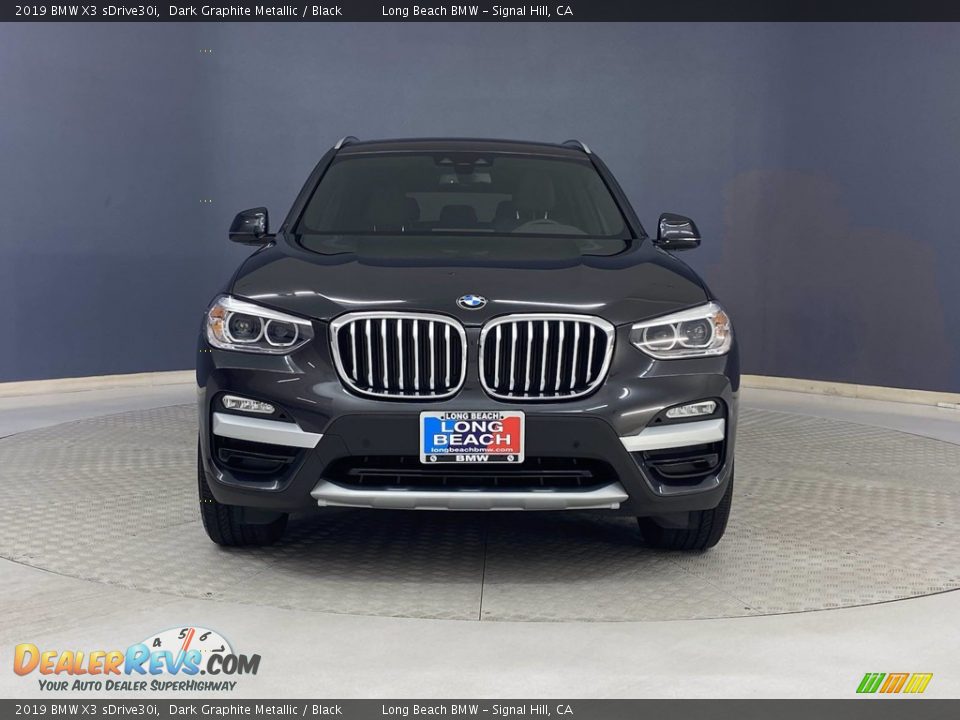 2019 BMW X3 sDrive30i Dark Graphite Metallic / Black Photo #2