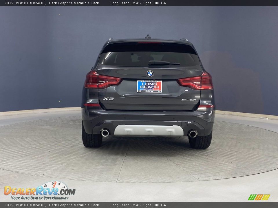 2019 BMW X3 sDrive30i Dark Graphite Metallic / Black Photo #4