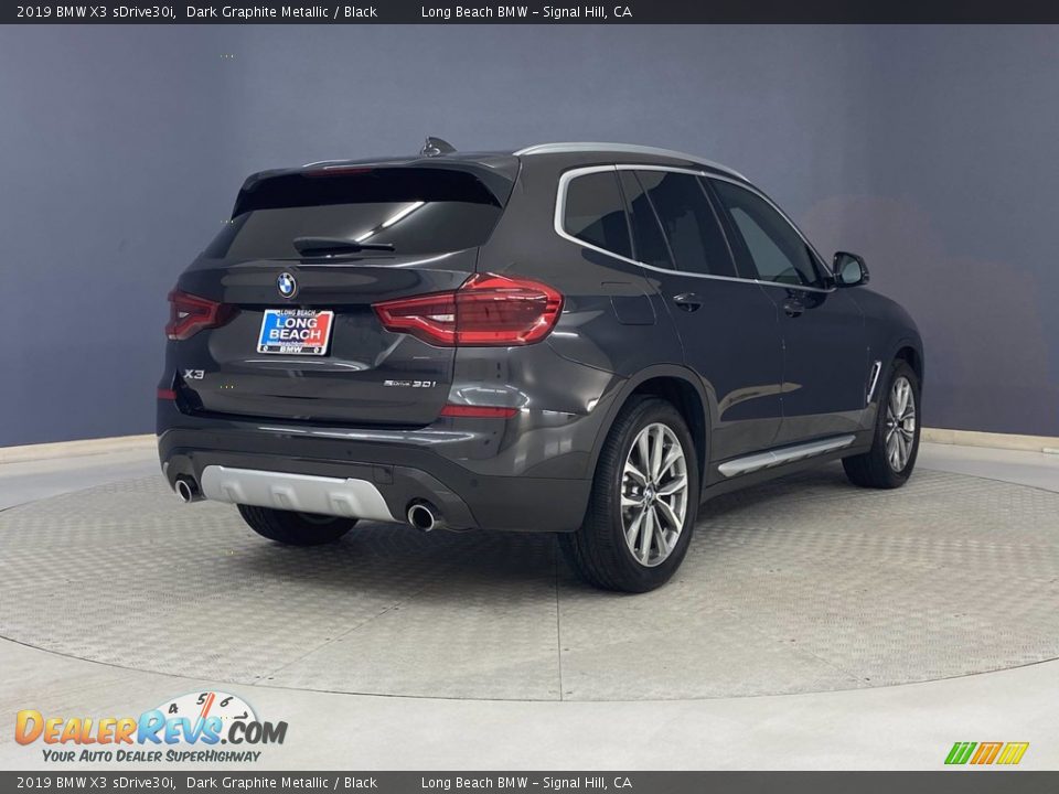 2019 BMW X3 sDrive30i Dark Graphite Metallic / Black Photo #5