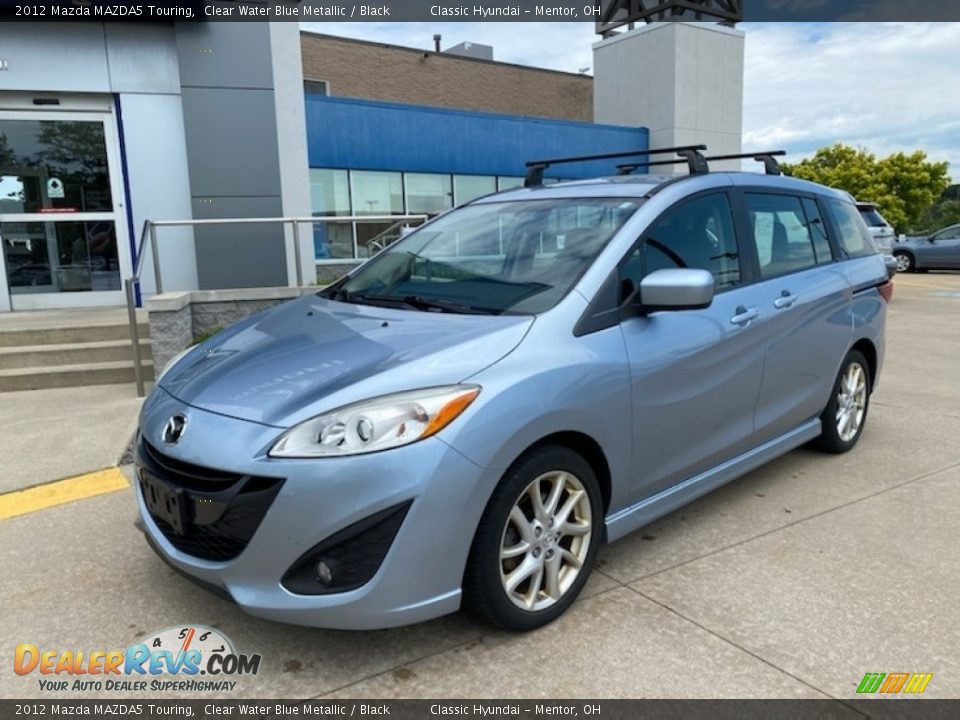 2012 Mazda MAZDA5 Touring Clear Water Blue Metallic / Black Photo #1