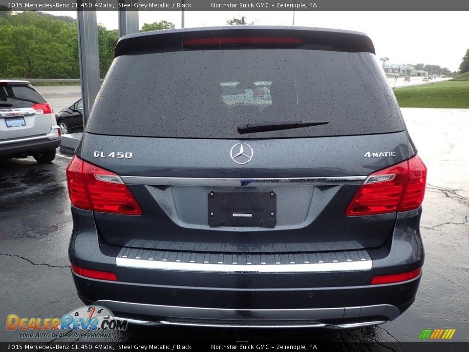 2015 Mercedes-Benz GL 450 4Matic Steel Grey Metallic / Black Photo #9