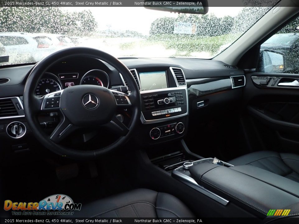 2015 Mercedes-Benz GL 450 4Matic Steel Grey Metallic / Black Photo #20