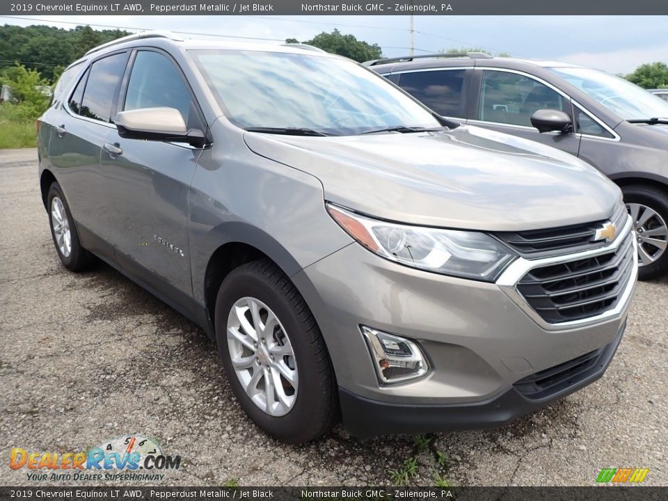 2019 Chevrolet Equinox LT AWD Pepperdust Metallic / Jet Black Photo #4