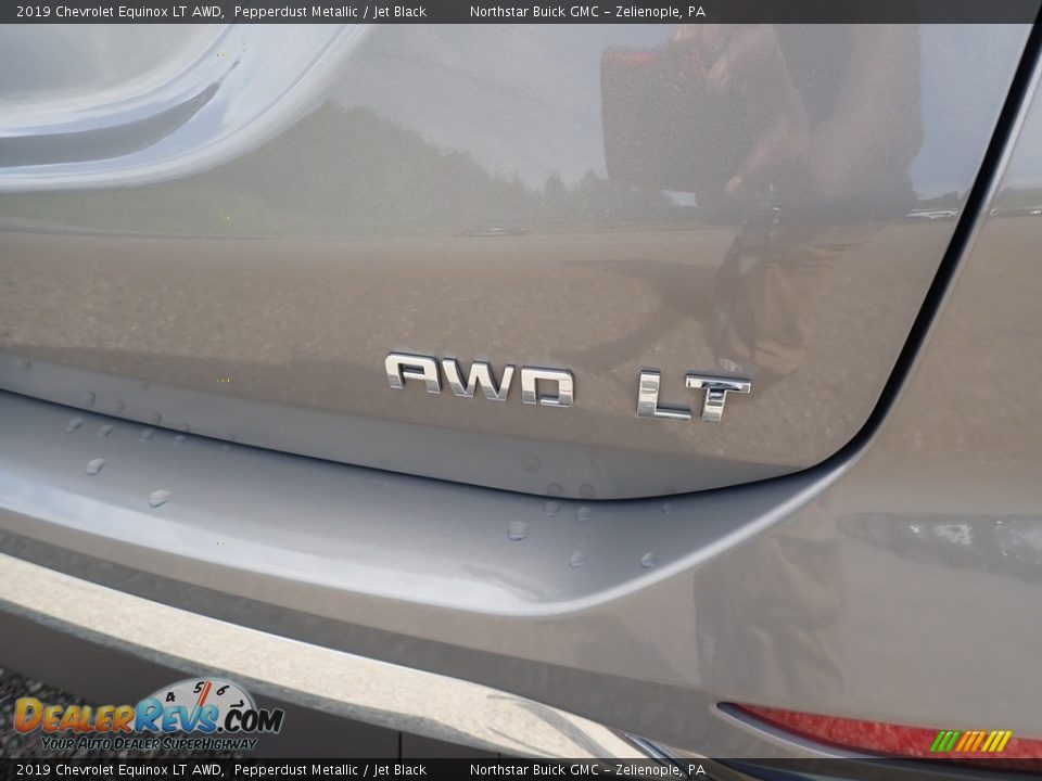 2019 Chevrolet Equinox LT AWD Pepperdust Metallic / Jet Black Photo #7