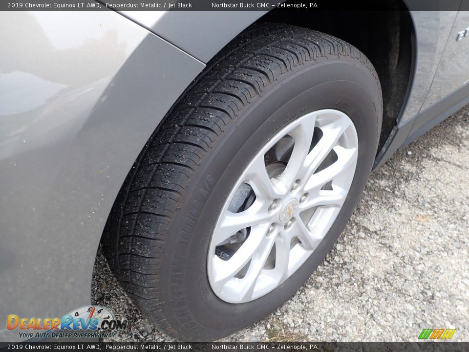 2019 Chevrolet Equinox LT AWD Pepperdust Metallic / Jet Black Photo #9