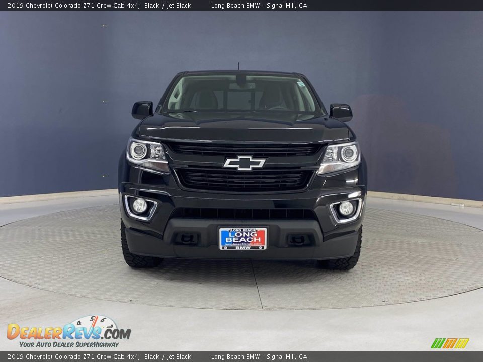 2019 Chevrolet Colorado Z71 Crew Cab 4x4 Black / Jet Black Photo #2