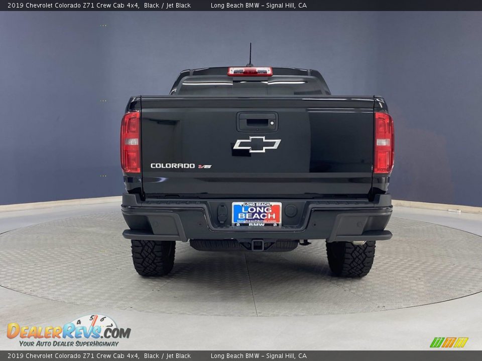 2019 Chevrolet Colorado Z71 Crew Cab 4x4 Black / Jet Black Photo #4