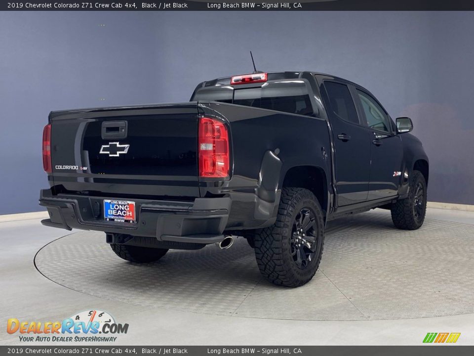 2019 Chevrolet Colorado Z71 Crew Cab 4x4 Black / Jet Black Photo #5