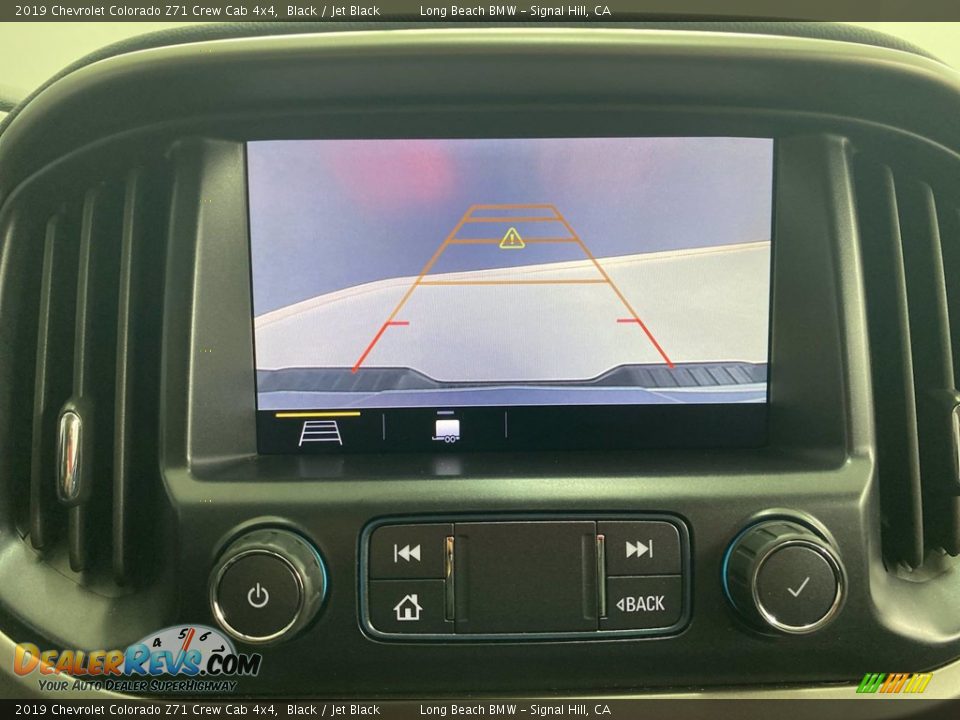 2019 Chevrolet Colorado Z71 Crew Cab 4x4 Black / Jet Black Photo #24