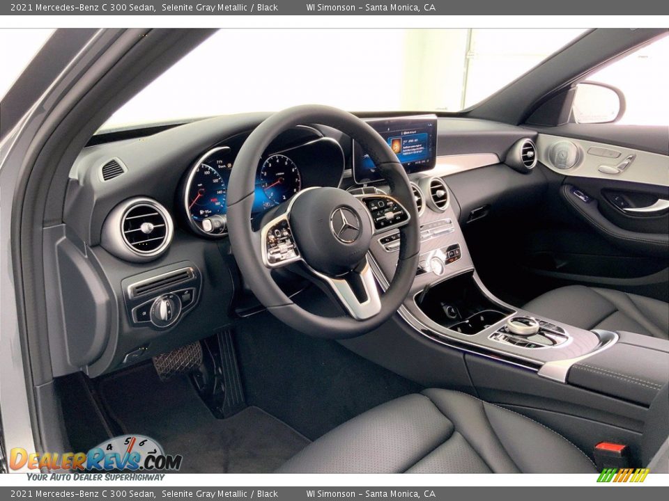 2021 Mercedes-Benz C 300 Sedan Selenite Gray Metallic / Black Photo #4