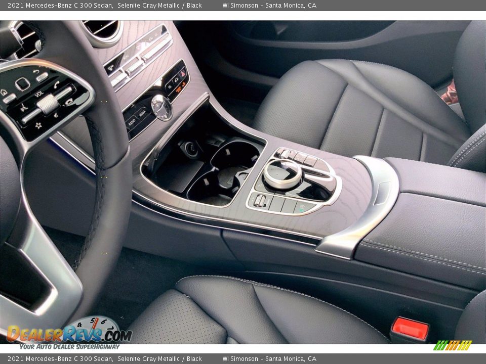 2021 Mercedes-Benz C 300 Sedan Selenite Gray Metallic / Black Photo #8