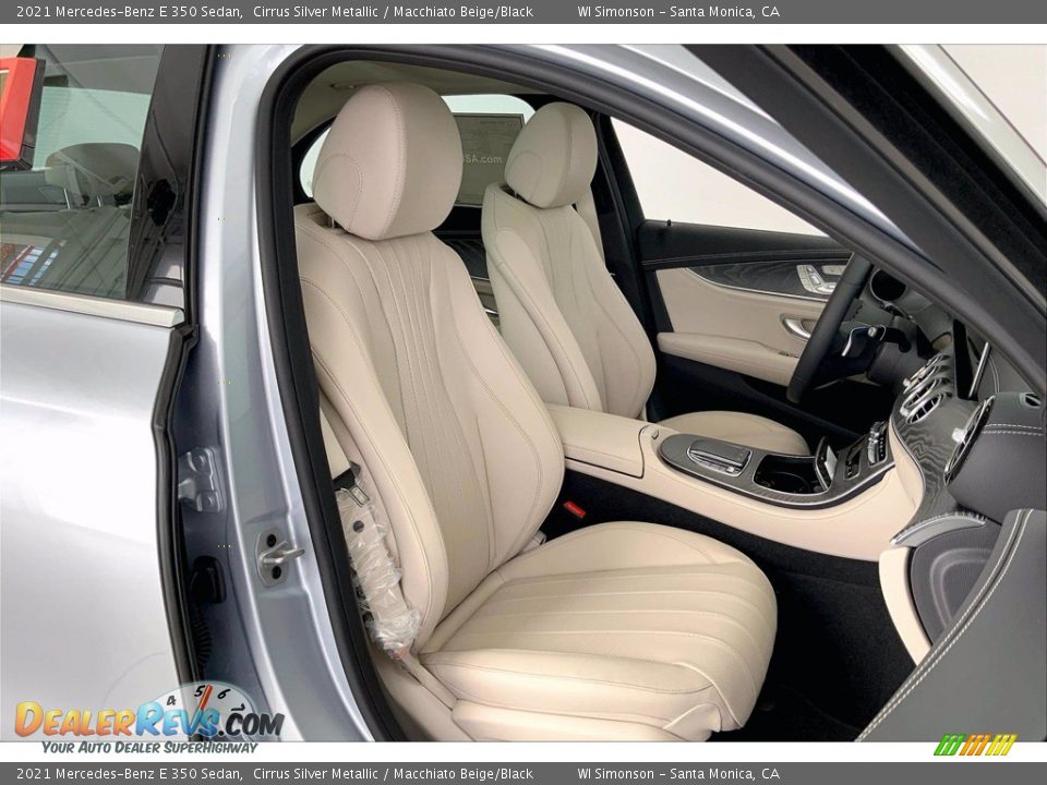 2021 Mercedes-Benz E 350 Sedan Cirrus Silver Metallic / Macchiato Beige/Black Photo #5