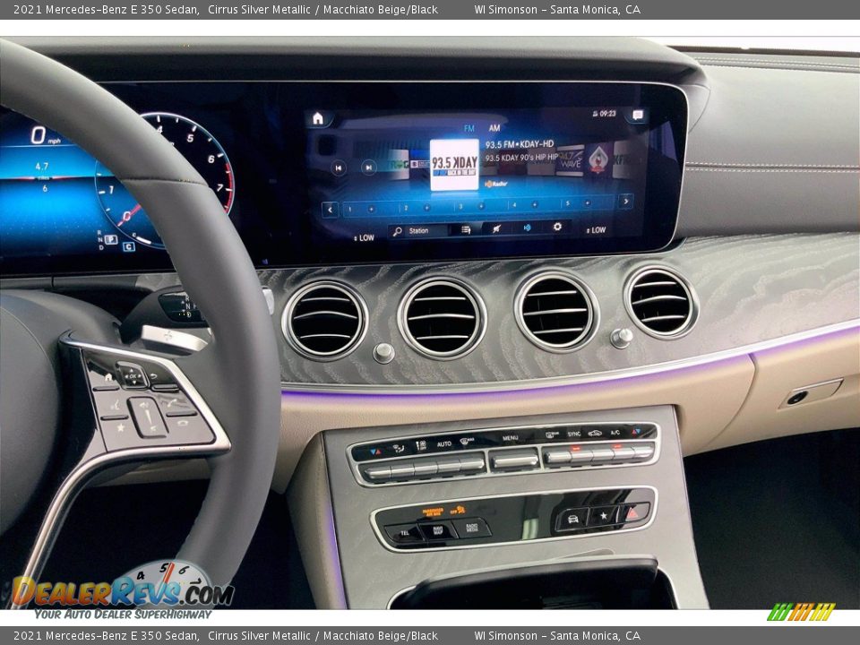 2021 Mercedes-Benz E 350 Sedan Cirrus Silver Metallic / Macchiato Beige/Black Photo #7