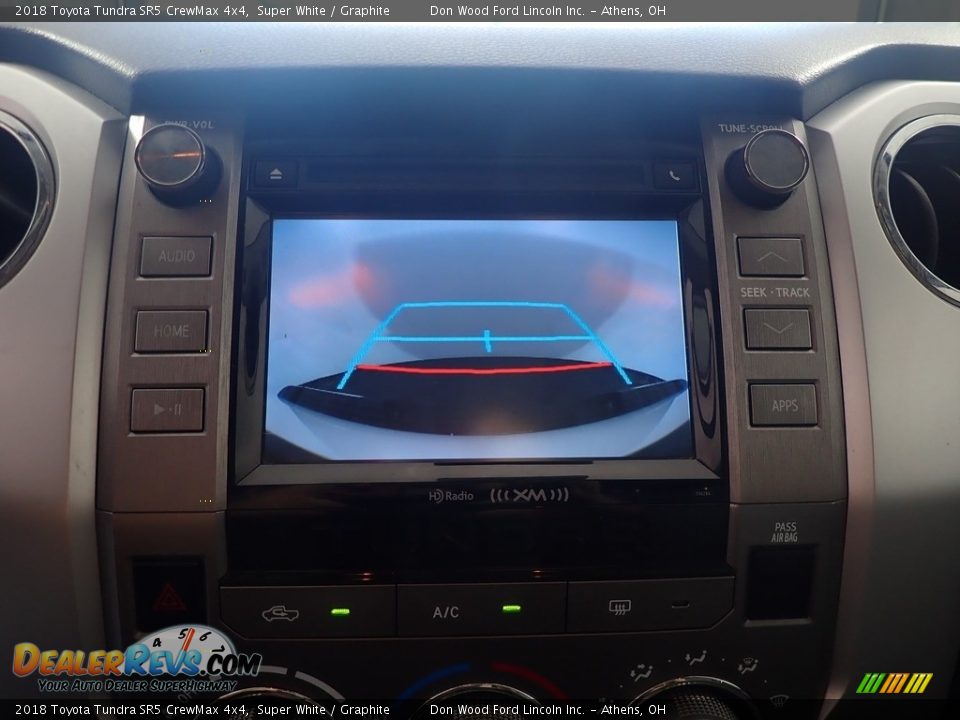 2018 Toyota Tundra SR5 CrewMax 4x4 Super White / Graphite Photo #2