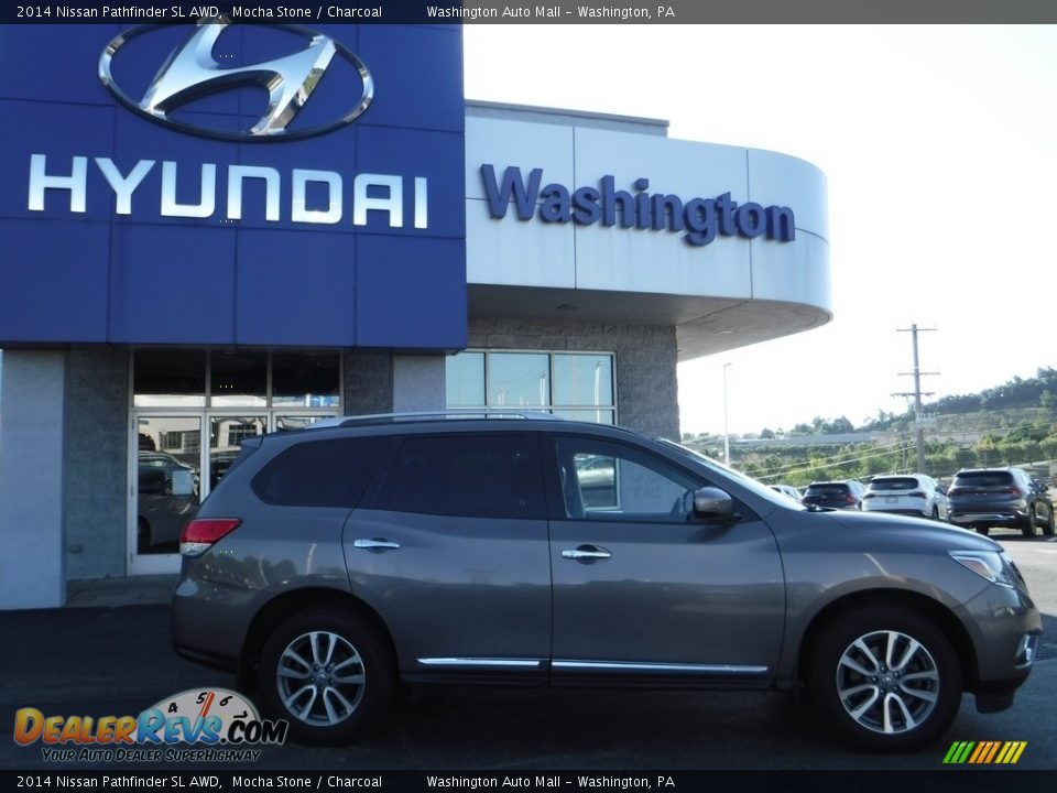 2014 Nissan Pathfinder SL AWD Mocha Stone / Charcoal Photo #2