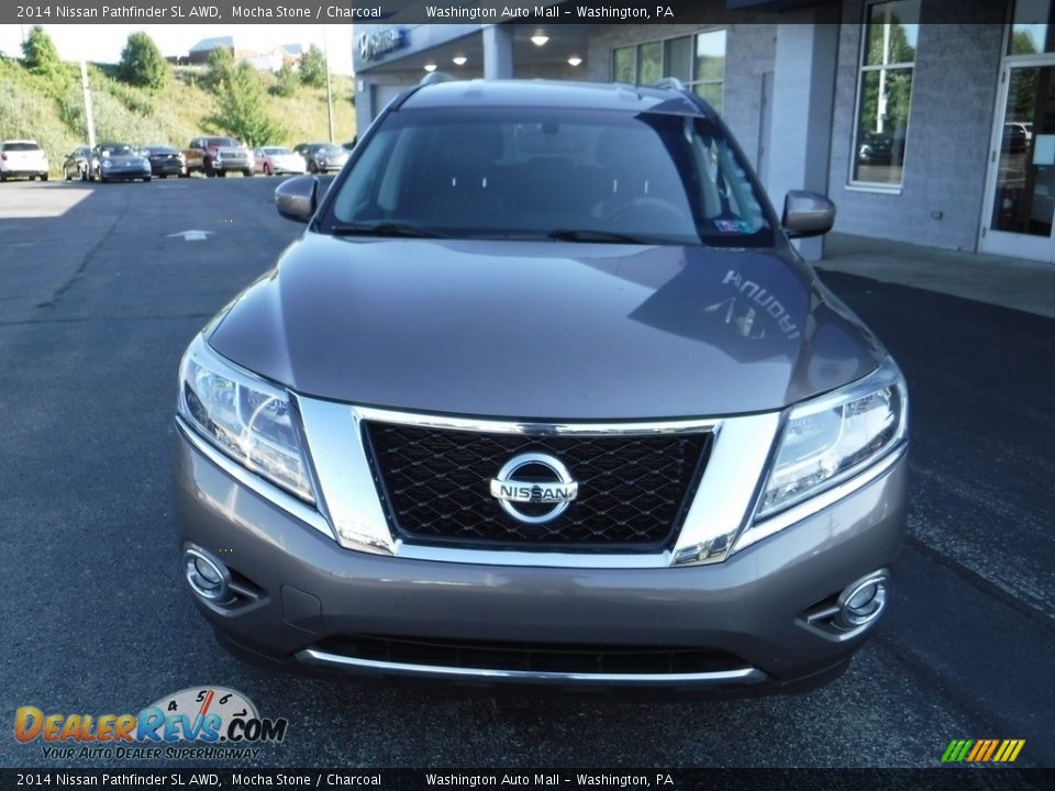 2014 Nissan Pathfinder SL AWD Mocha Stone / Charcoal Photo #4