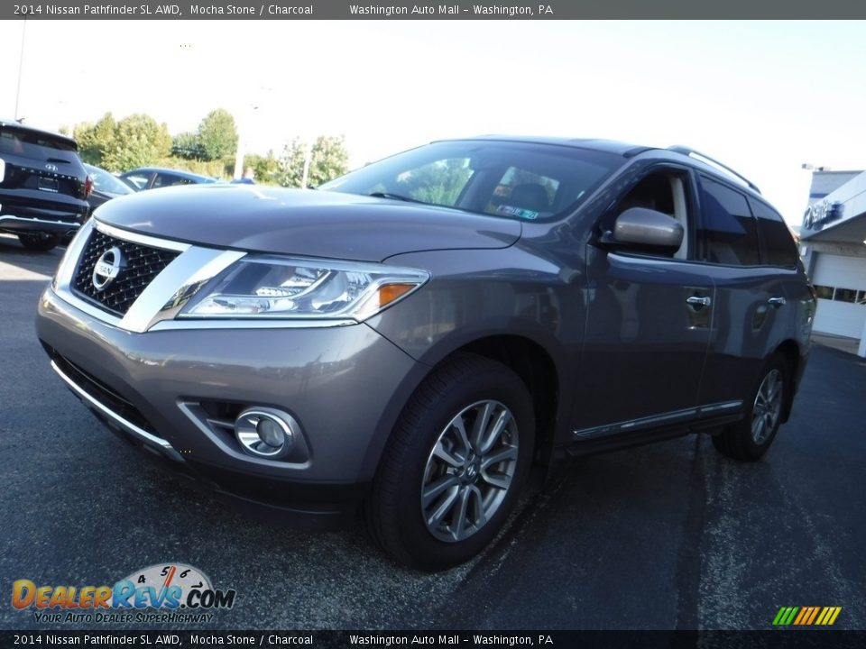 2014 Nissan Pathfinder SL AWD Mocha Stone / Charcoal Photo #5