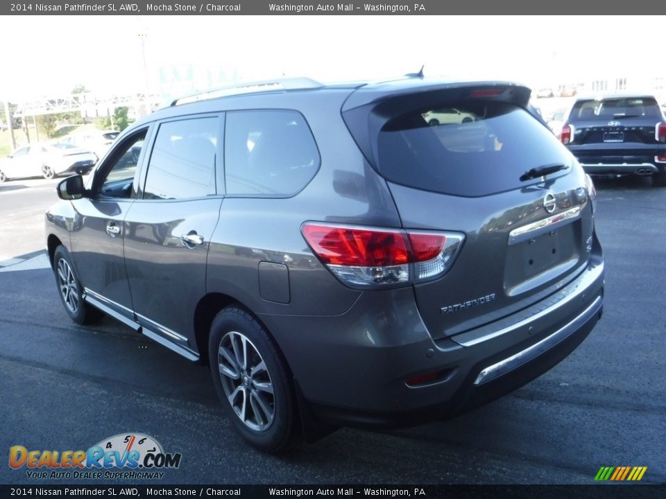 2014 Nissan Pathfinder SL AWD Mocha Stone / Charcoal Photo #7