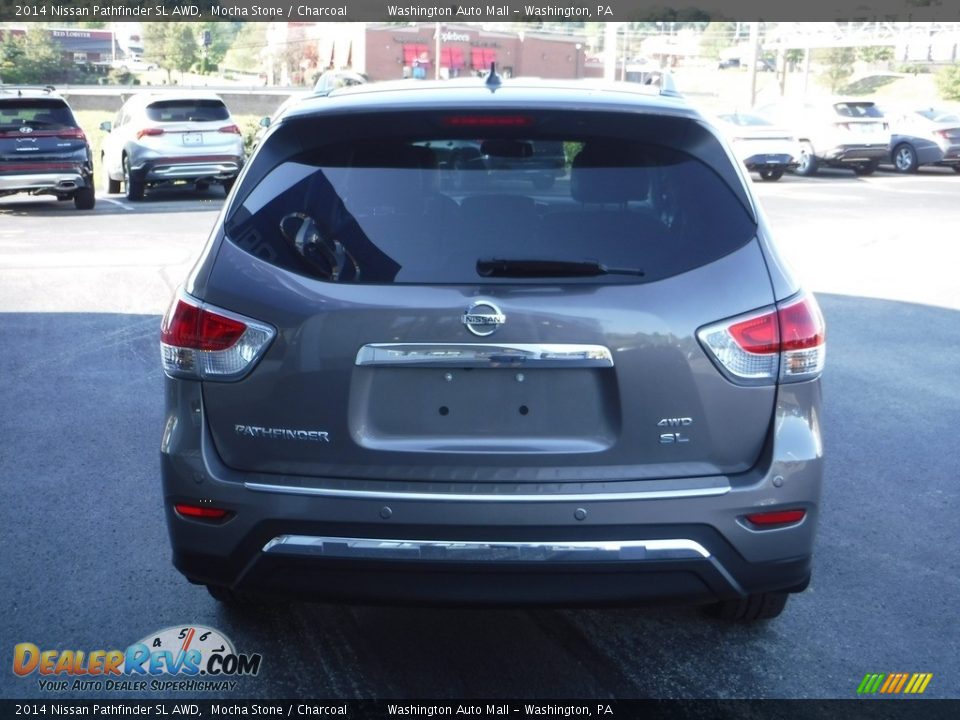 2014 Nissan Pathfinder SL AWD Mocha Stone / Charcoal Photo #8