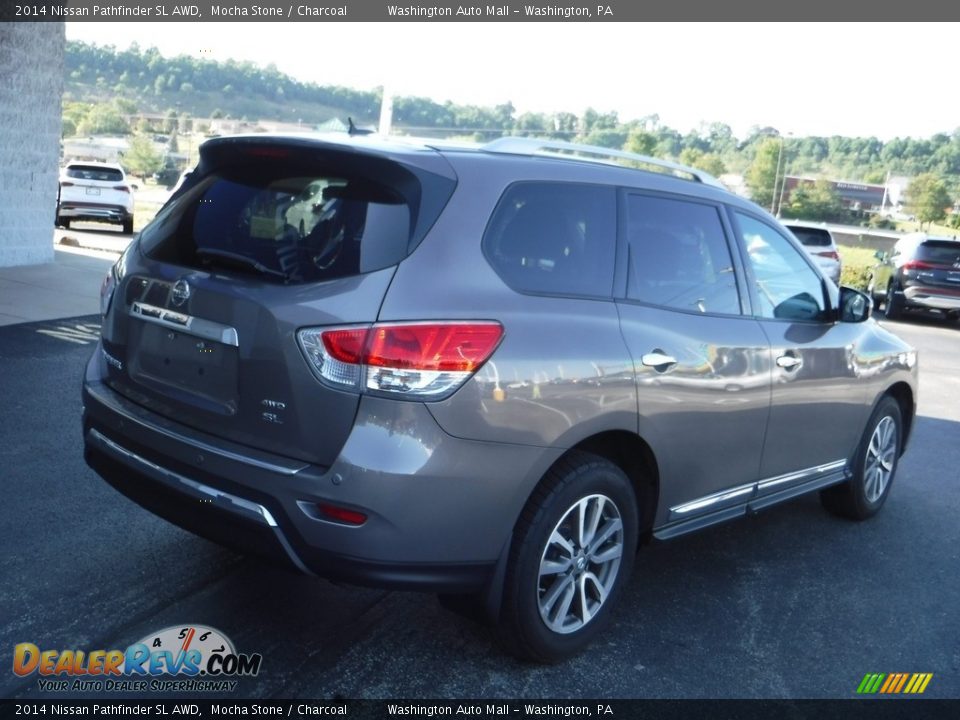 2014 Nissan Pathfinder SL AWD Mocha Stone / Charcoal Photo #9