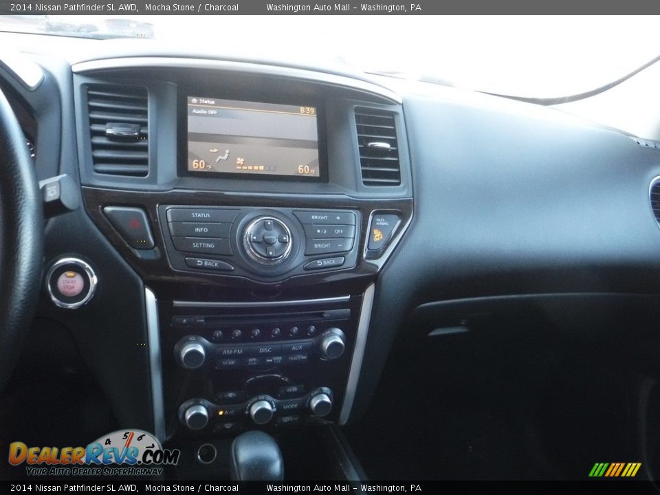 2014 Nissan Pathfinder SL AWD Mocha Stone / Charcoal Photo #20