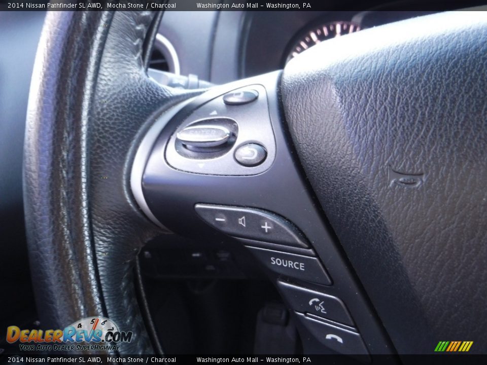 2014 Nissan Pathfinder SL AWD Mocha Stone / Charcoal Photo #21