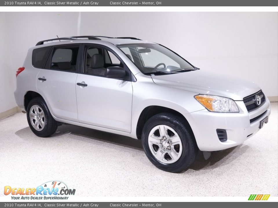 2010 Toyota RAV4 I4 Classic Silver Metallic / Ash Gray Photo #1