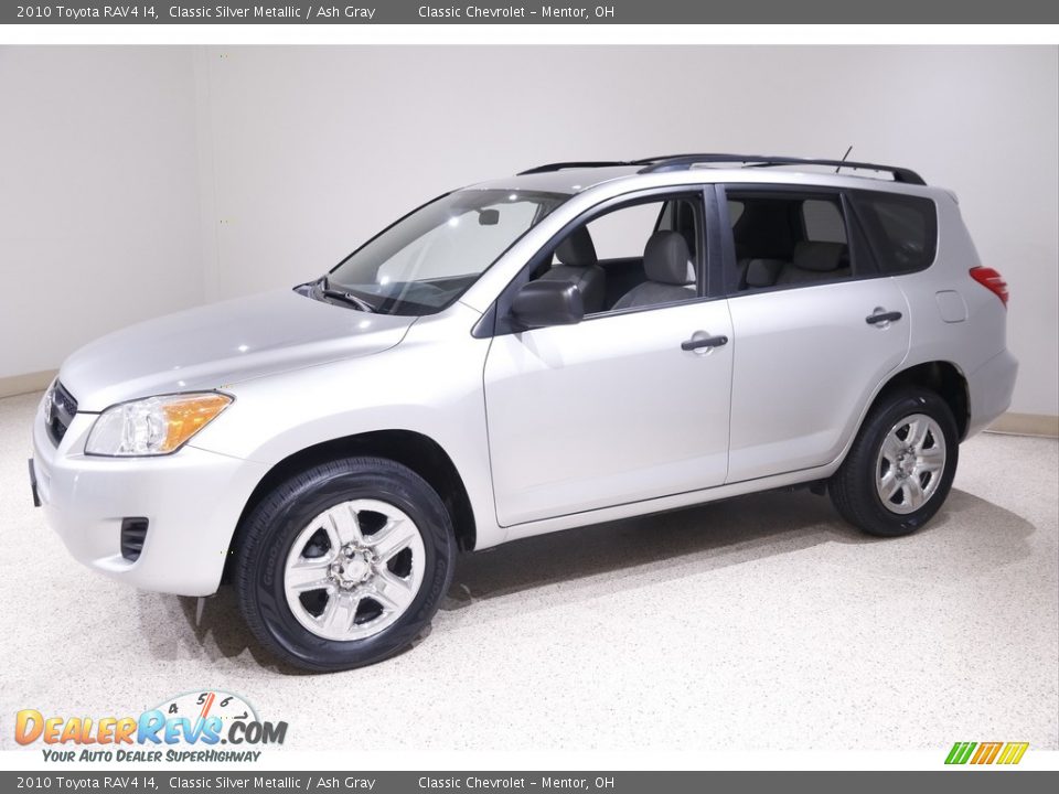 2010 Toyota RAV4 I4 Classic Silver Metallic / Ash Gray Photo #3