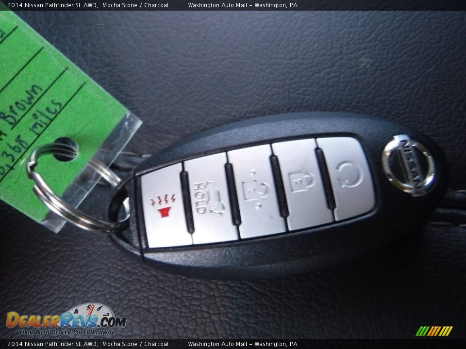 2014 Nissan Pathfinder SL AWD Mocha Stone / Charcoal Photo #30