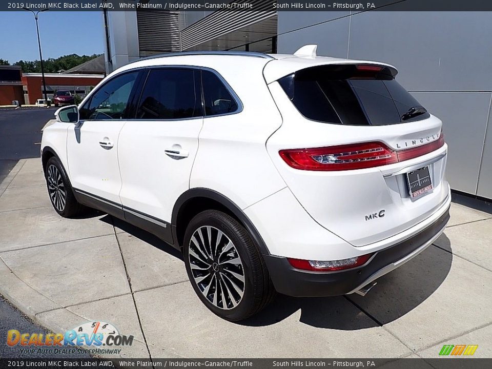 2019 Lincoln MKC Black Label AWD White Platinum / Indulgence-Ganache/Truffle Photo #3