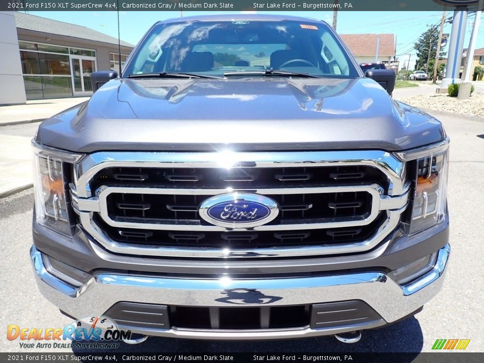2021 Ford F150 XLT SuperCrew 4x4 Carbonized Gray / Medium Dark Slate Photo #8