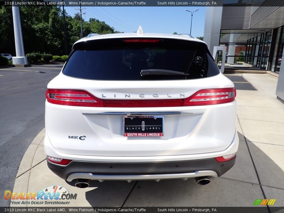 2019 Lincoln MKC Black Label AWD White Platinum / Indulgence-Ganache/Truffle Photo #4