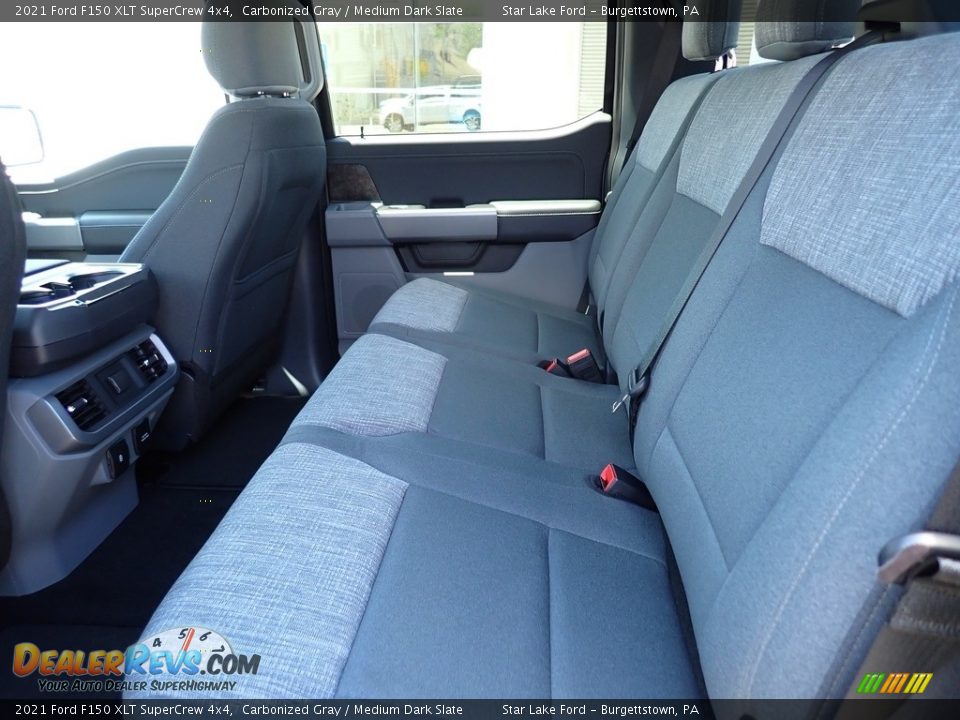 2021 Ford F150 XLT SuperCrew 4x4 Carbonized Gray / Medium Dark Slate Photo #10
