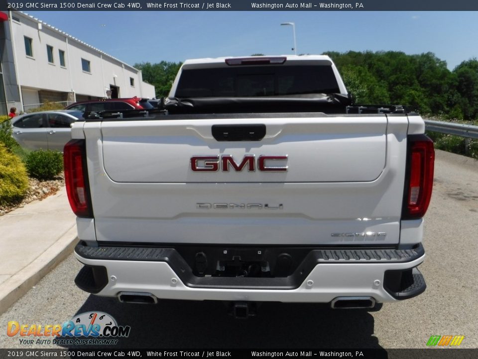 2019 GMC Sierra 1500 Denali Crew Cab 4WD White Frost Tricoat / Jet Black Photo #18