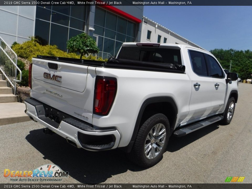 2019 GMC Sierra 1500 Denali Crew Cab 4WD White Frost Tricoat / Jet Black Photo #20